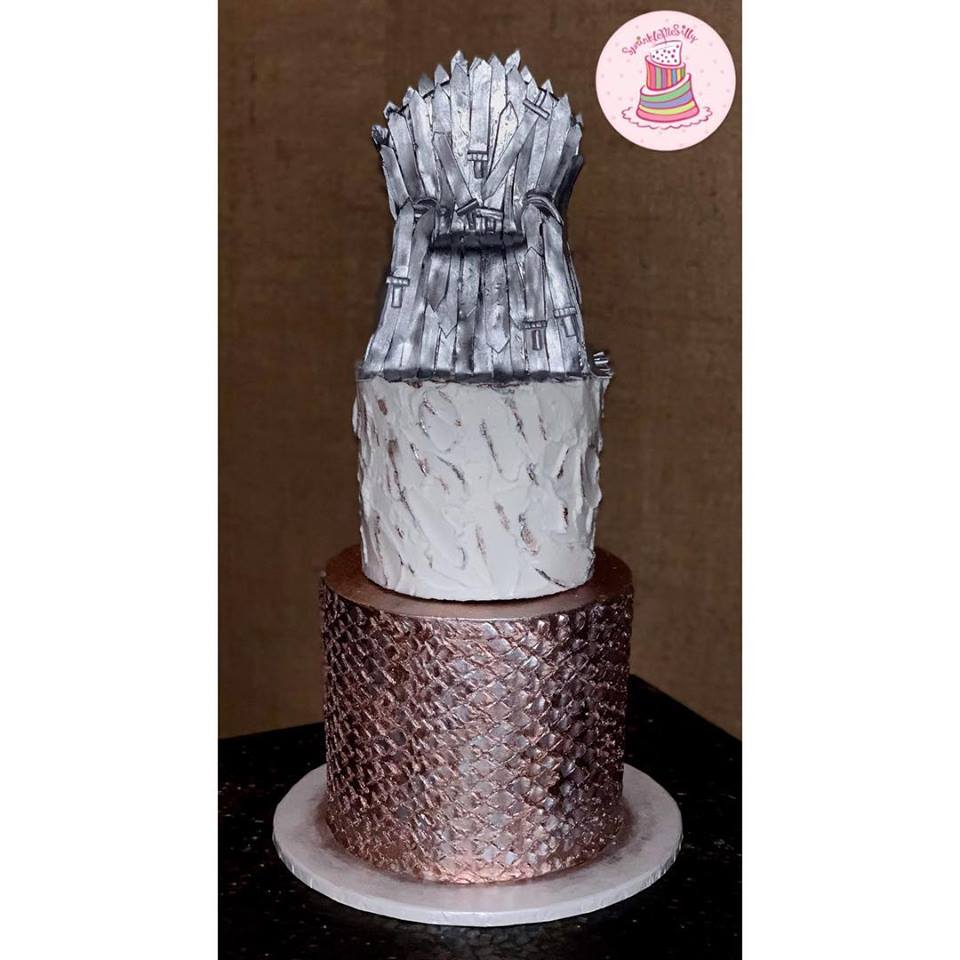 Party Cake Design from the Archive - Sprinkle Me Silly original photo