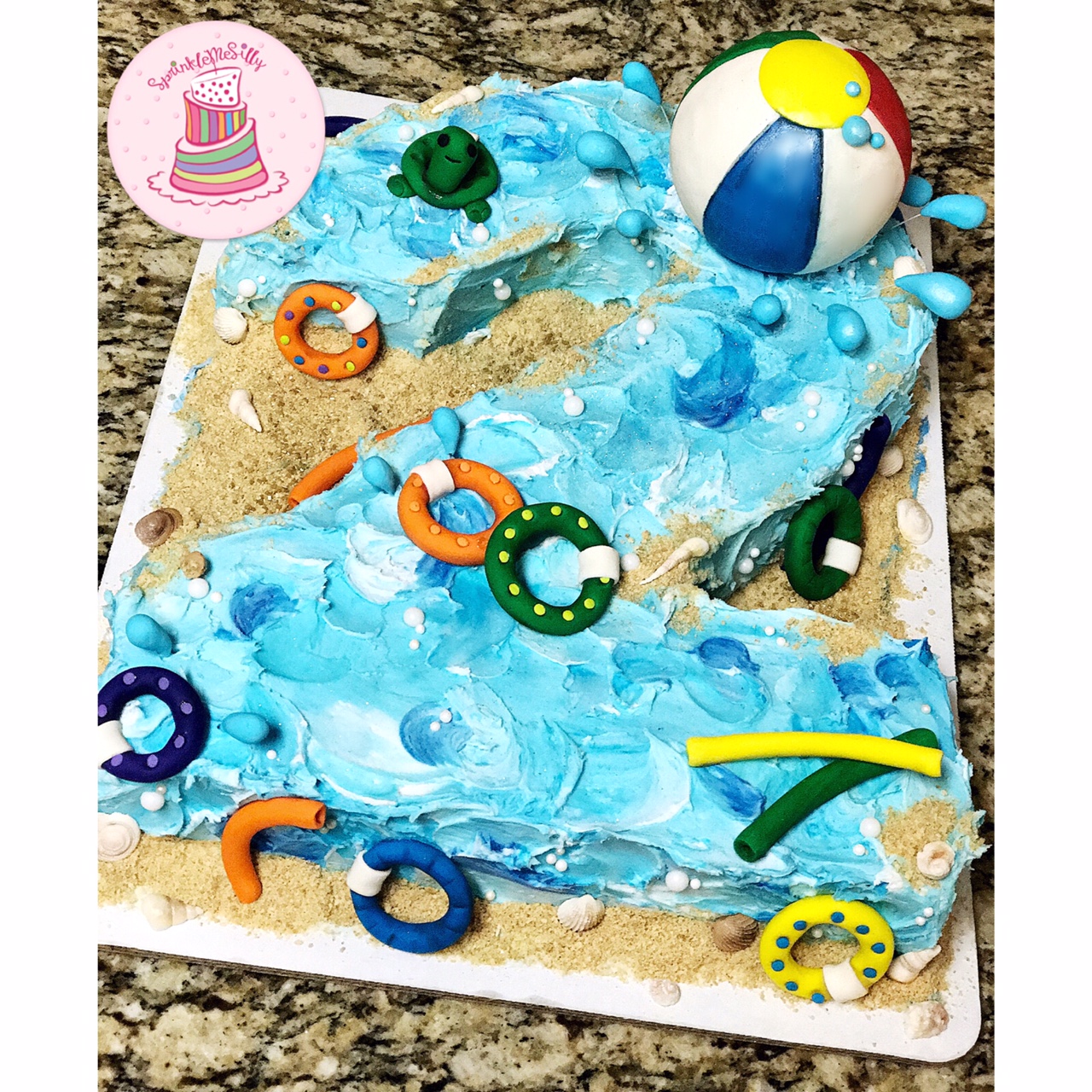 Beach Splash Theme - Sprinkle Me Silly photo