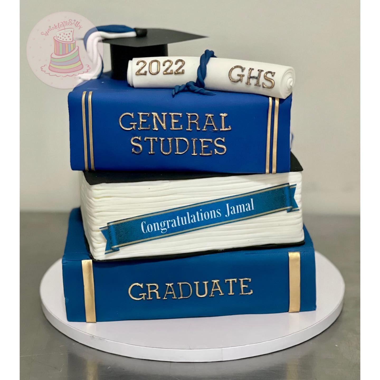 Graduation Book Cakes - Sprinkle Me Silly photo