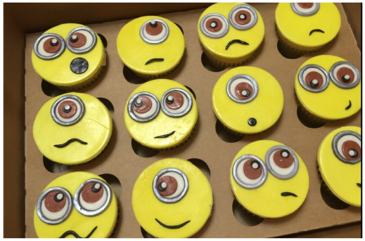 Minion Cupcakes edited edited - Sprinkle Me Silly photo