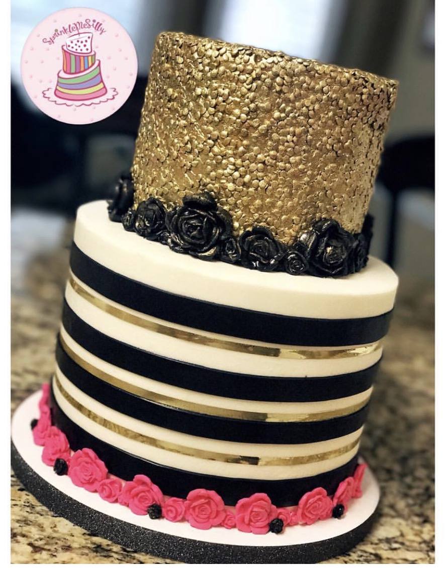 Party Cake Design from the Archive - Sprinkle Me Silly original photo