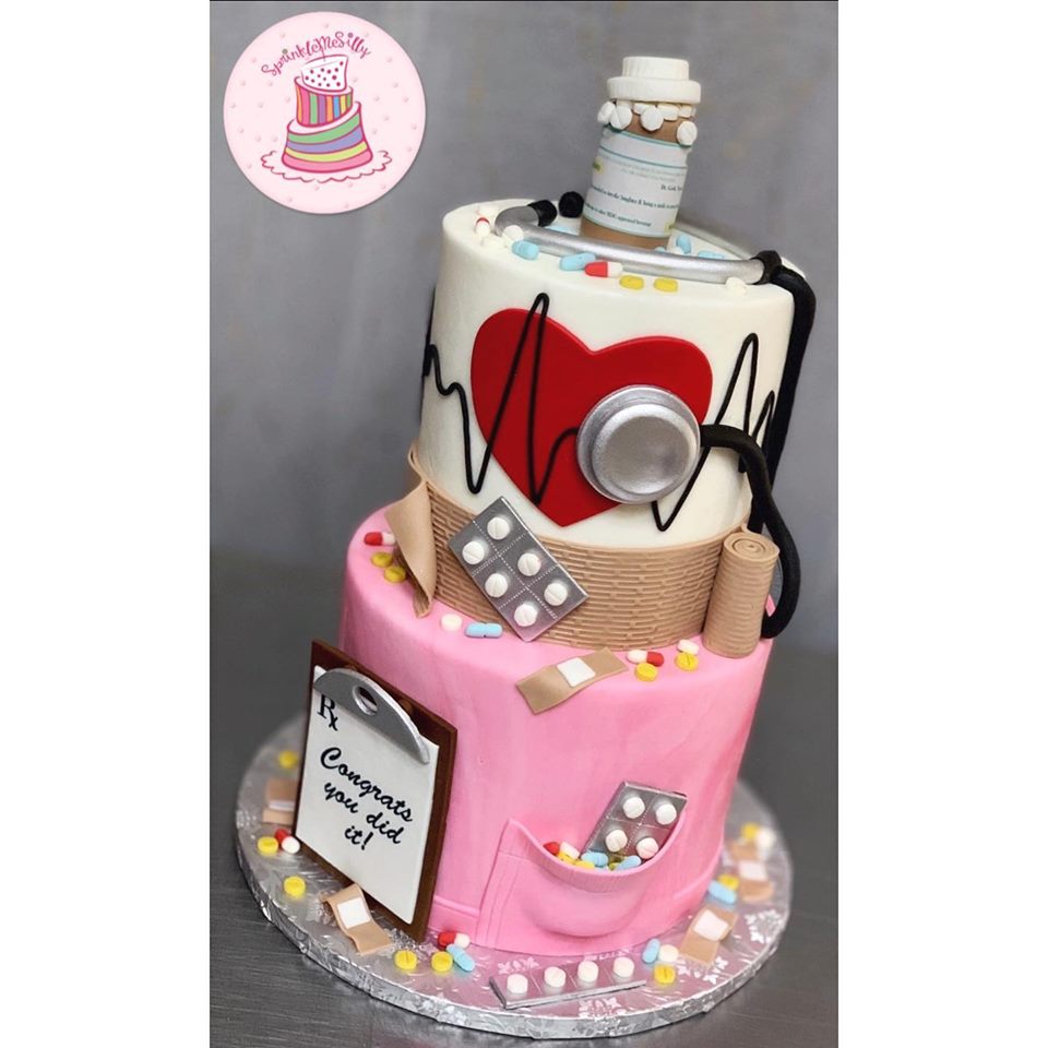 Party Cake Design from the Archive - Sprinkle Me Silly original photo