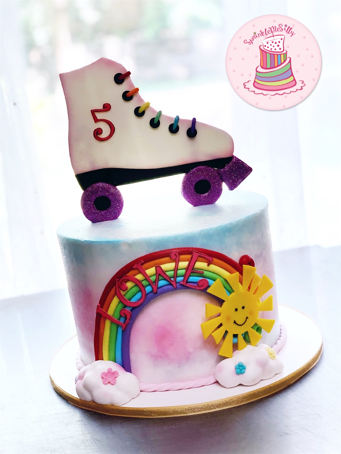Party Cake Design from the Archive - Sprinkle Me Silly original photo