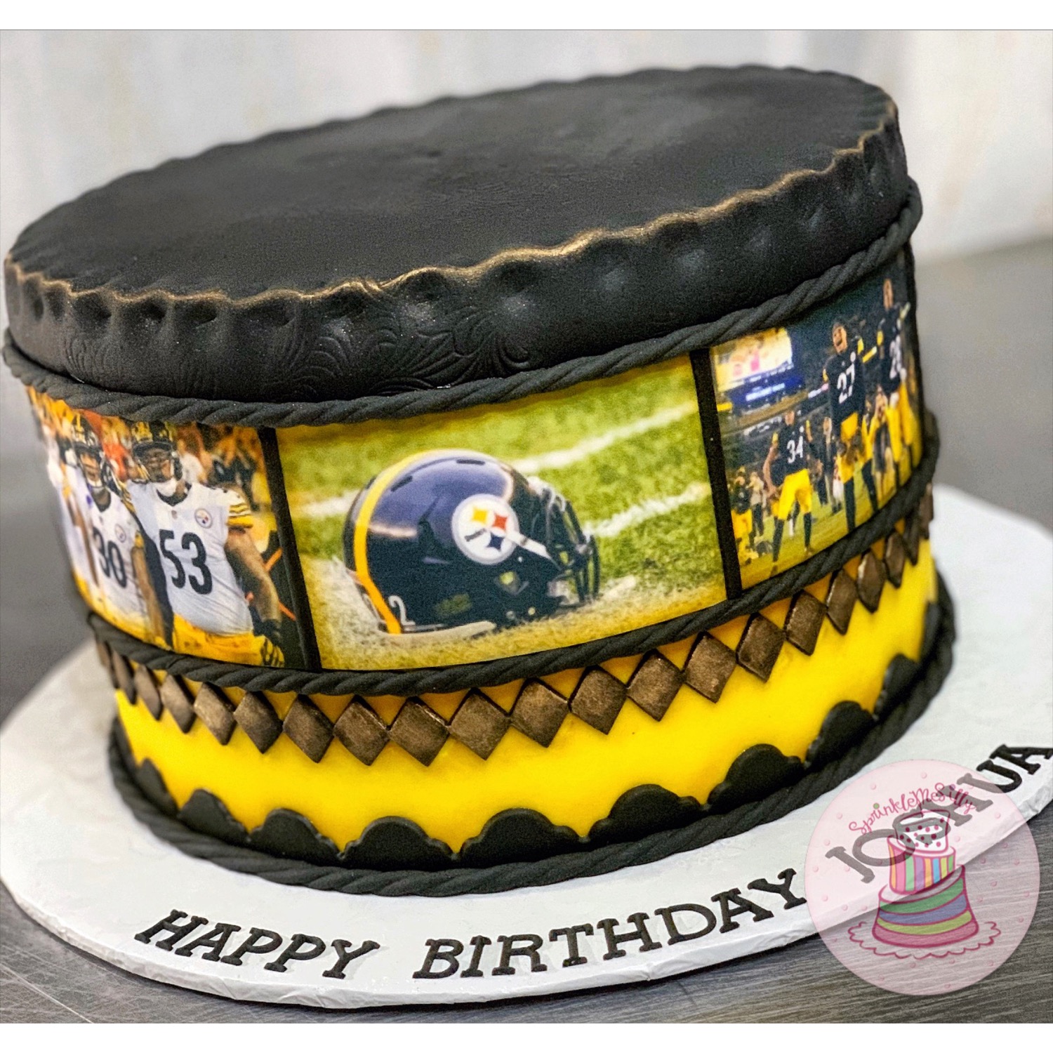 Steelers Cake - Sprinkle Me Silly photo