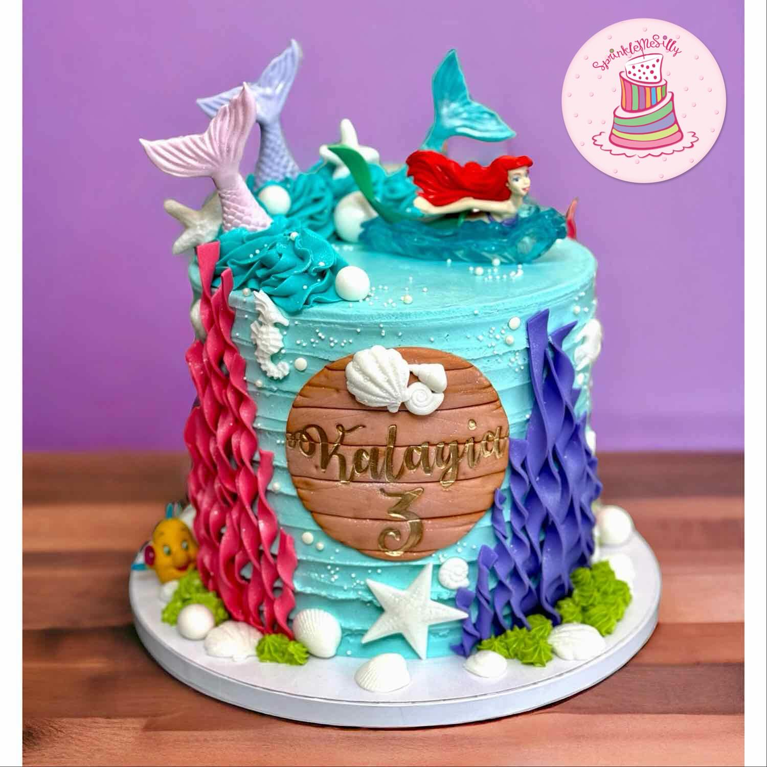 Mermaid Cake - Sprinkle Me Silly photo