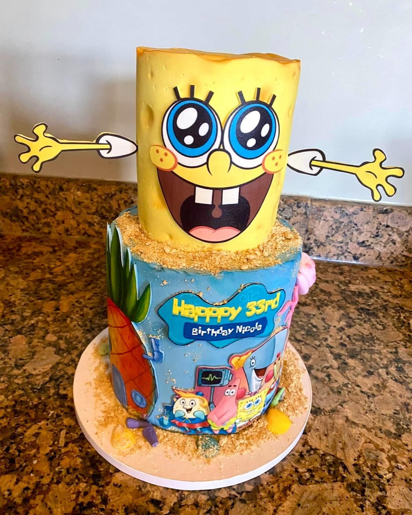Spongebob Cake - Sprinkle Me Silly photo