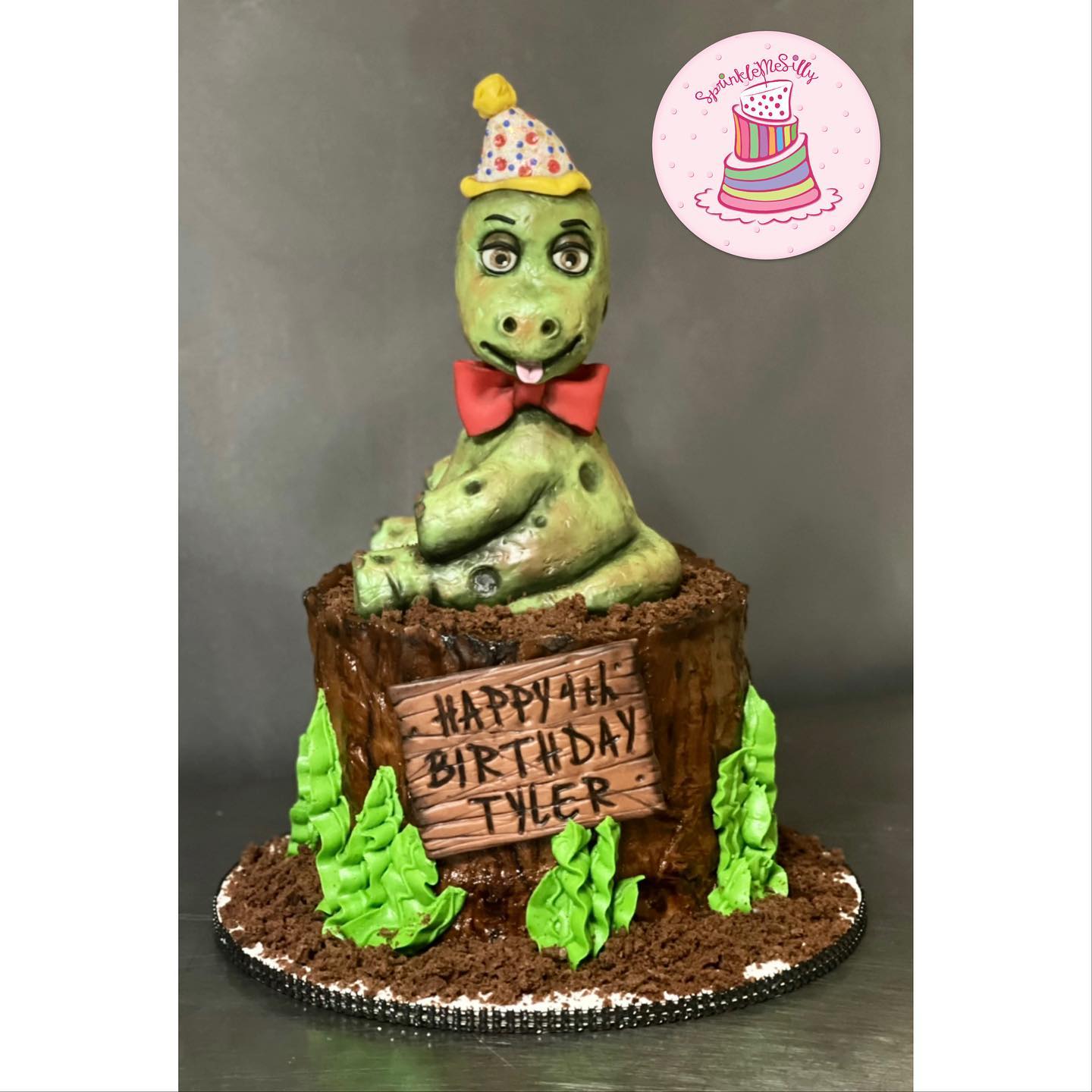 Dinosaur Cake - Sprinkle Me Silly photo