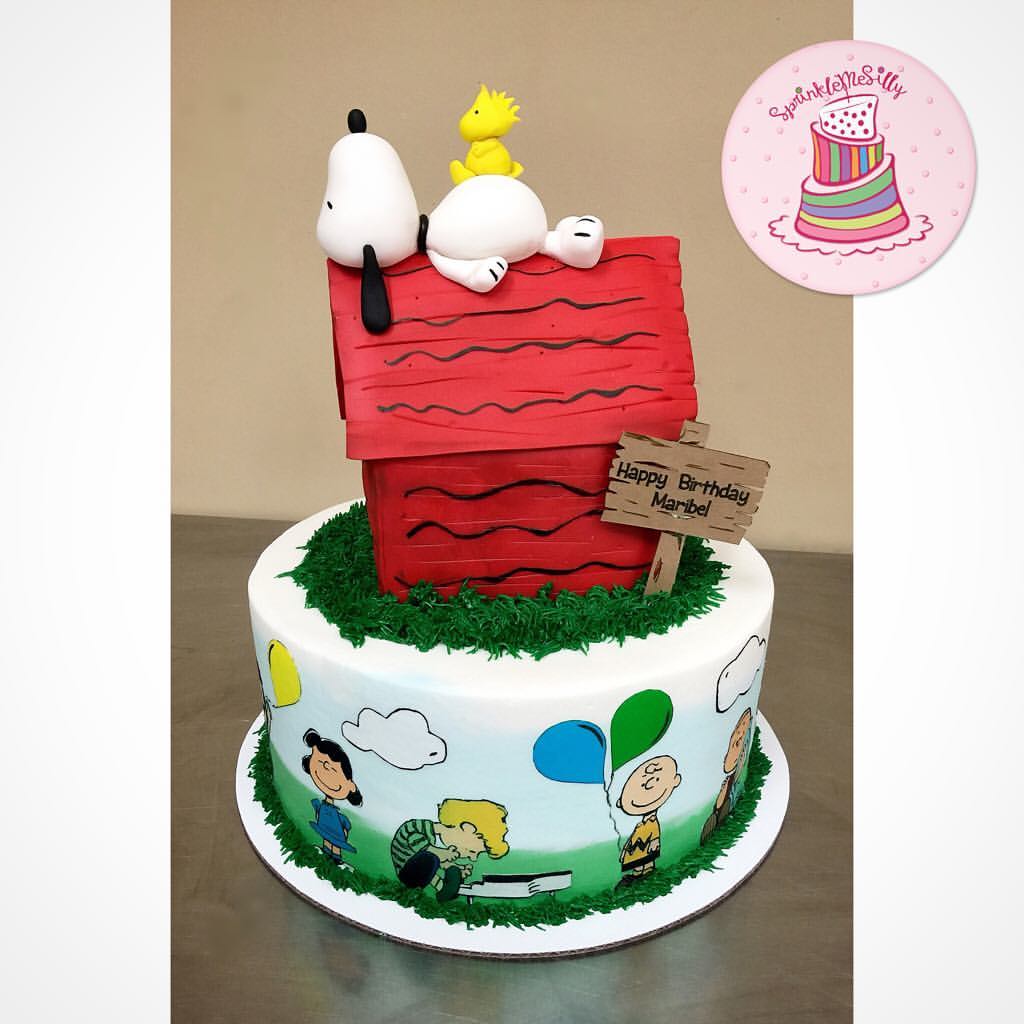 Snoopy Cake - Sprinkle Me Silly photo