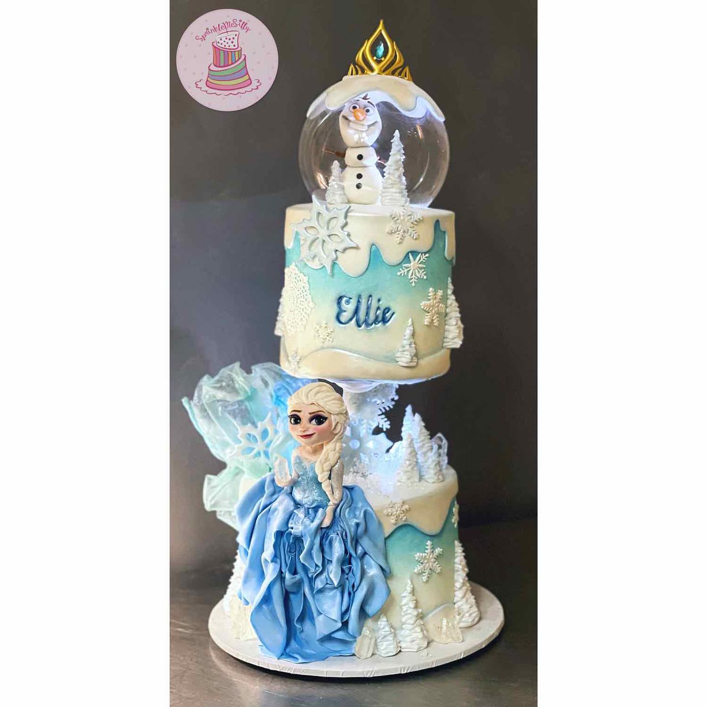 Frozen Cake - Sprinkle Me Silly photo