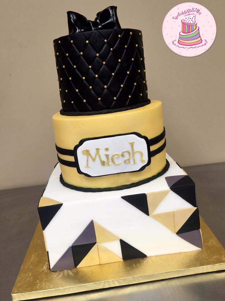 Party Cake Design from the Archive - Sprinkle Me Silly original photo