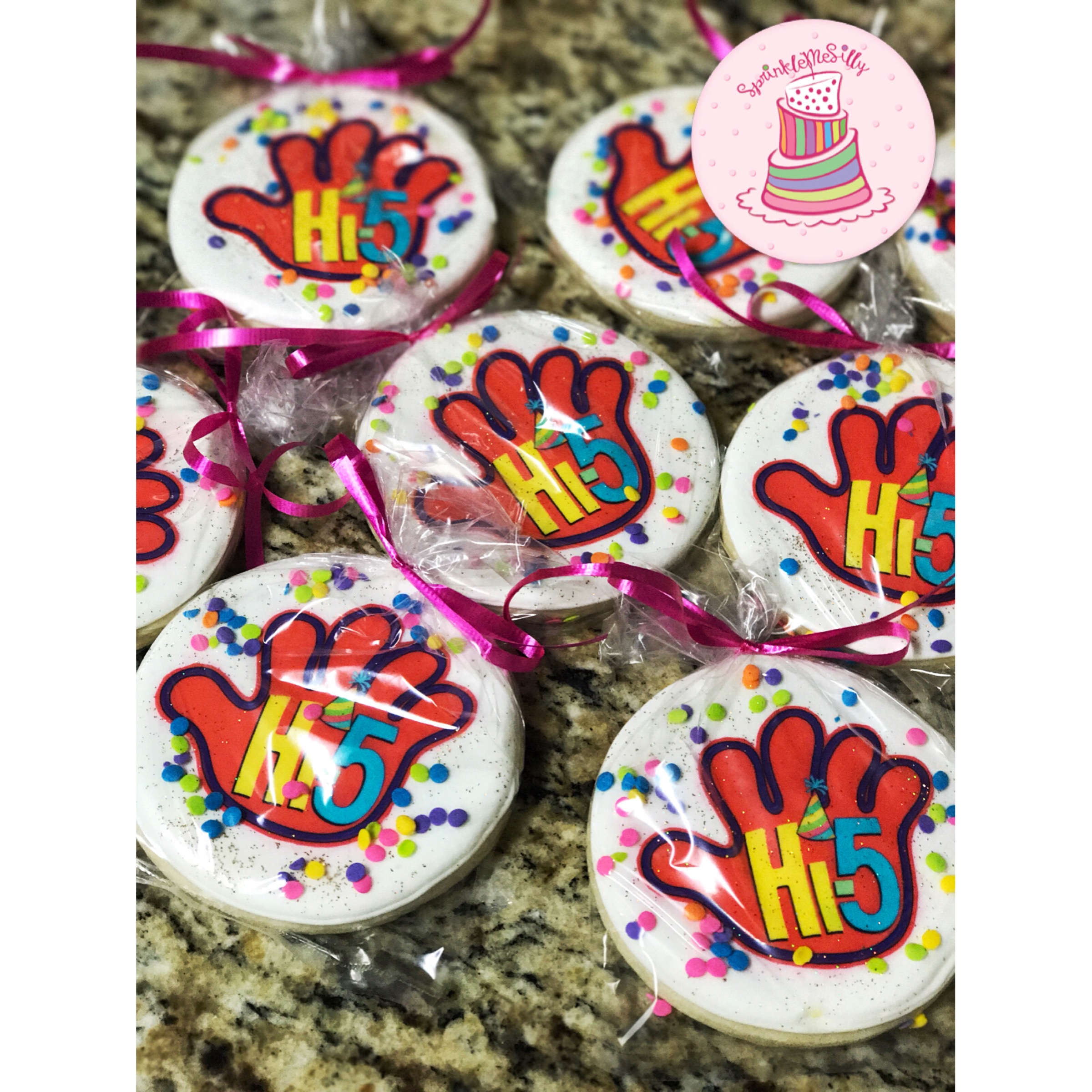 Hi-5 Sugar Cookies - Sprinkle Me Silly photo