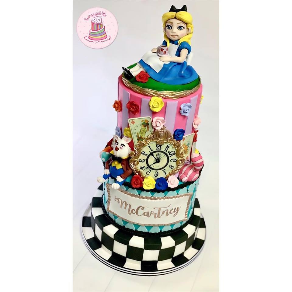 Party Cake Design from the Archive - Sprinkle Me Silly original photo