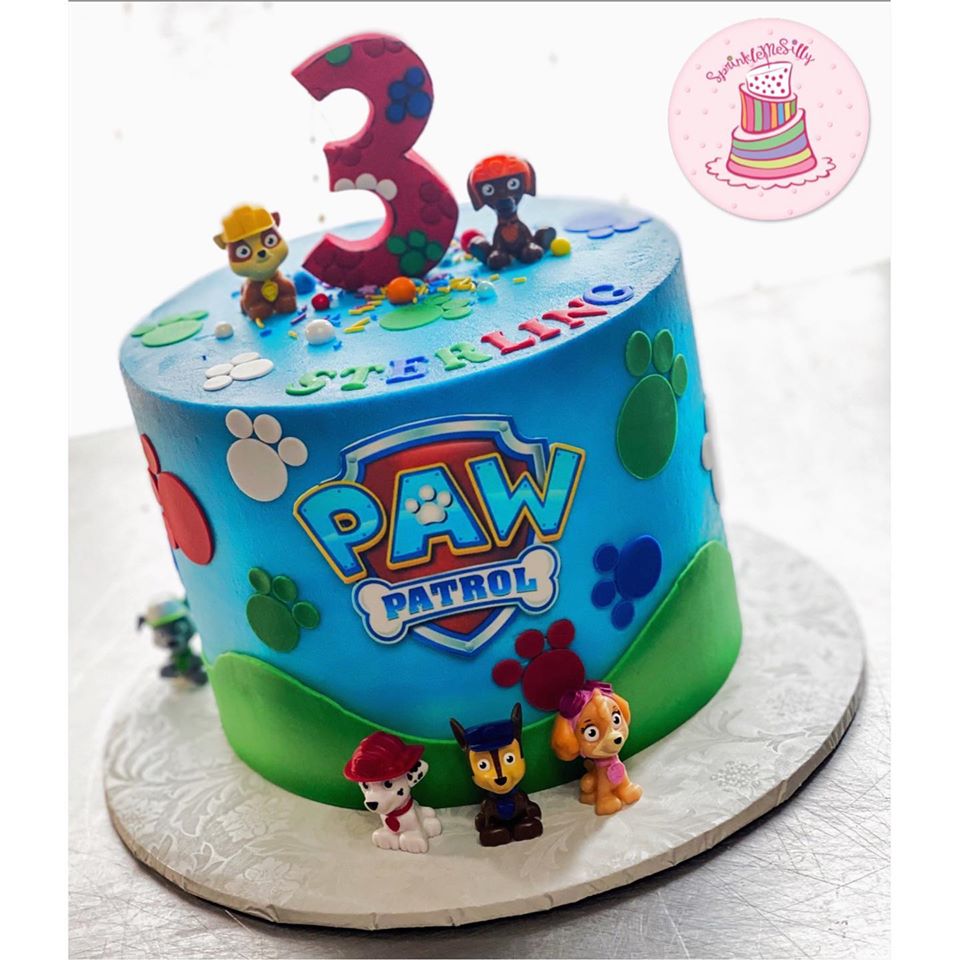 Party Cake Design from the Archive - Sprinkle Me Silly original photo
