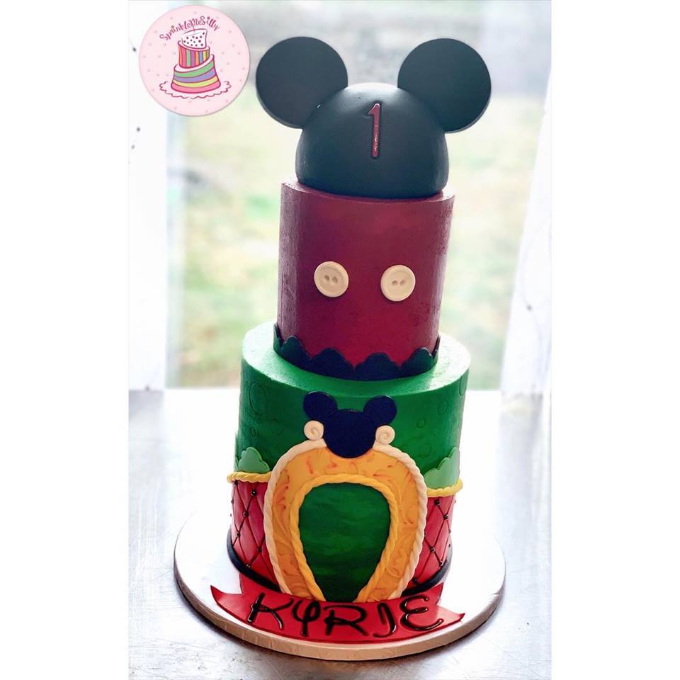 Party Cake Design from the Archive - Sprinkle Me Silly original photo
