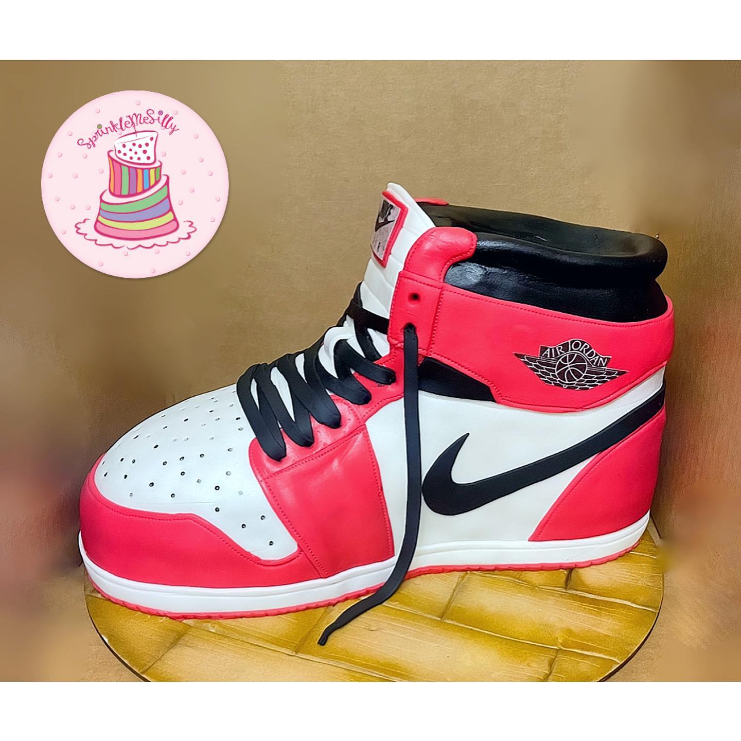 Jordan Shoe Cake - Sprinkle Me Silly photo