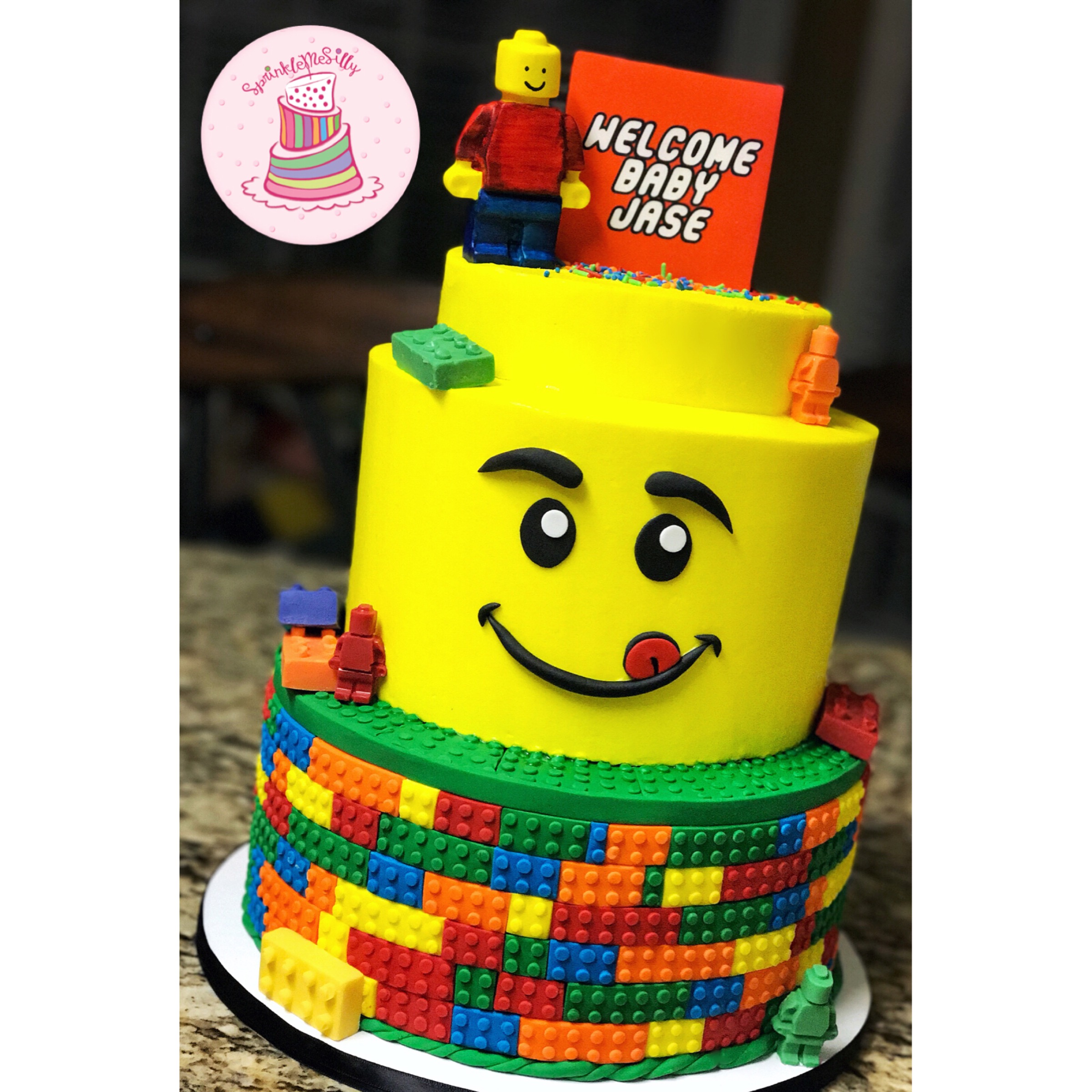 Party Cake Design from the Archive - Sprinkle Me Silly original photo
