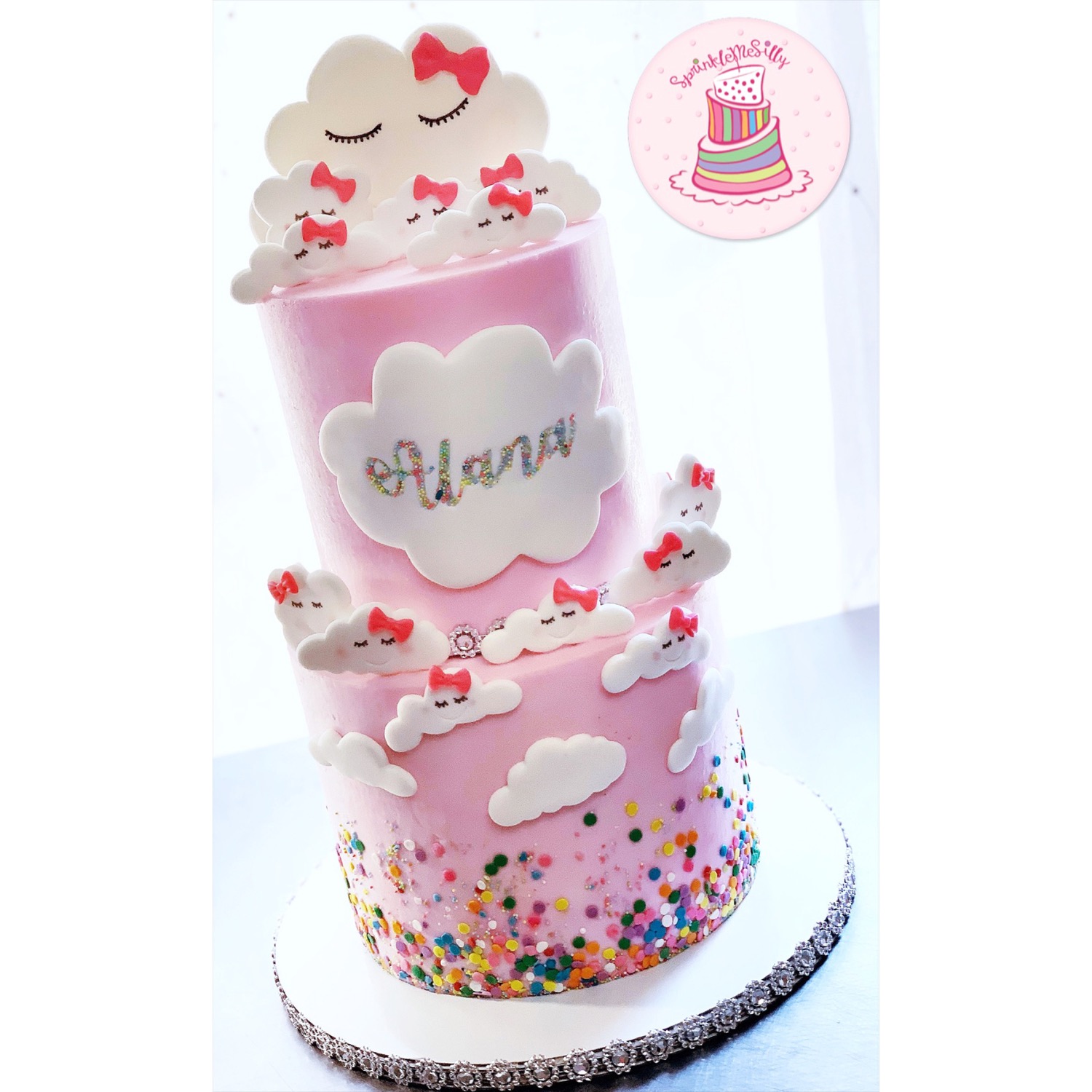 Party Cake Design from the Archive - Sprinkle Me Silly original photo