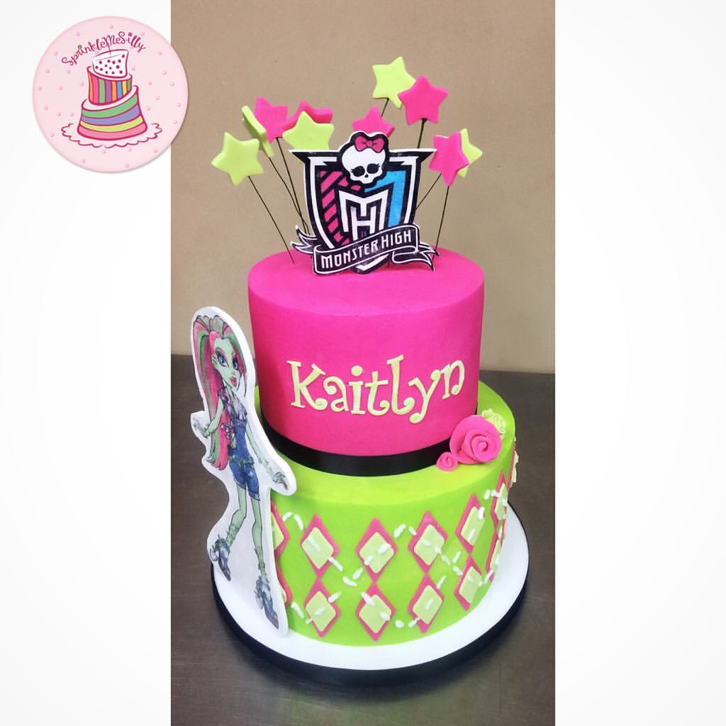 Monster High Cake - Sprinkle Me Silly photo