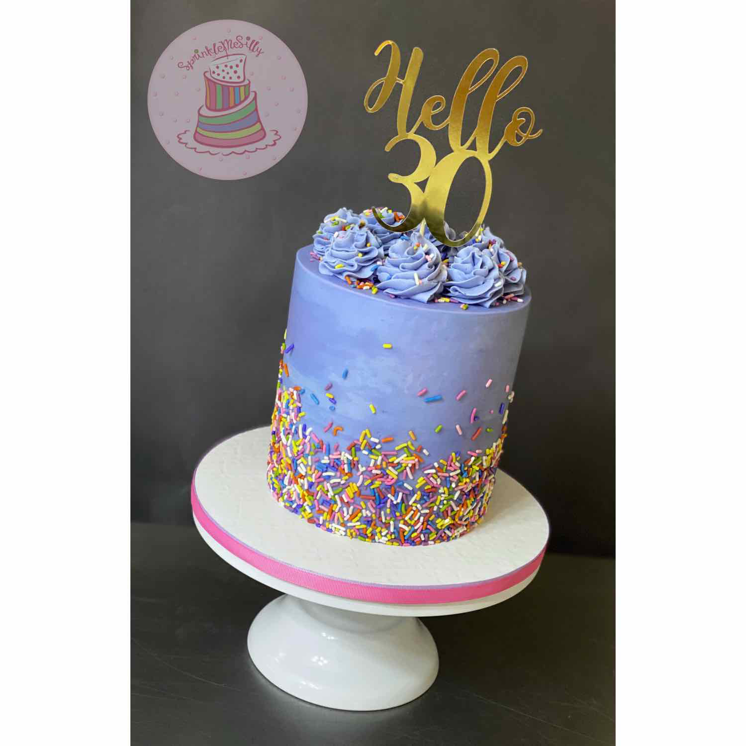 Fun Birthday Cake - Sprinkle Me Silly photo