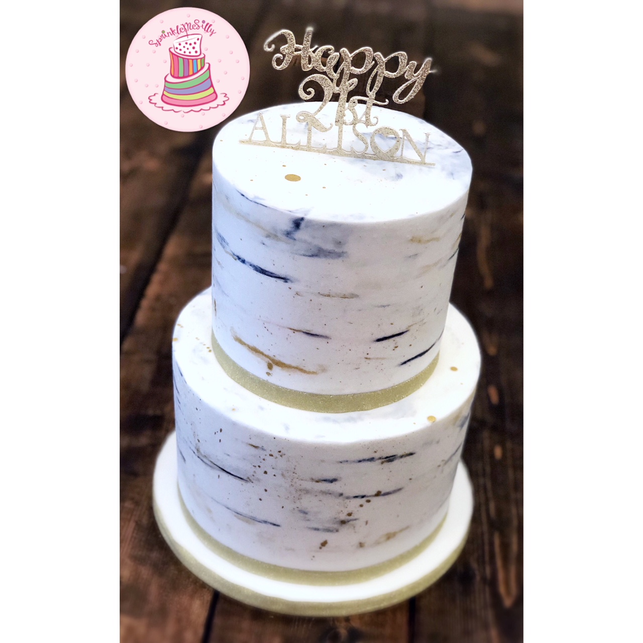 Party Cake Design from the Archive - Sprinkle Me Silly original photo