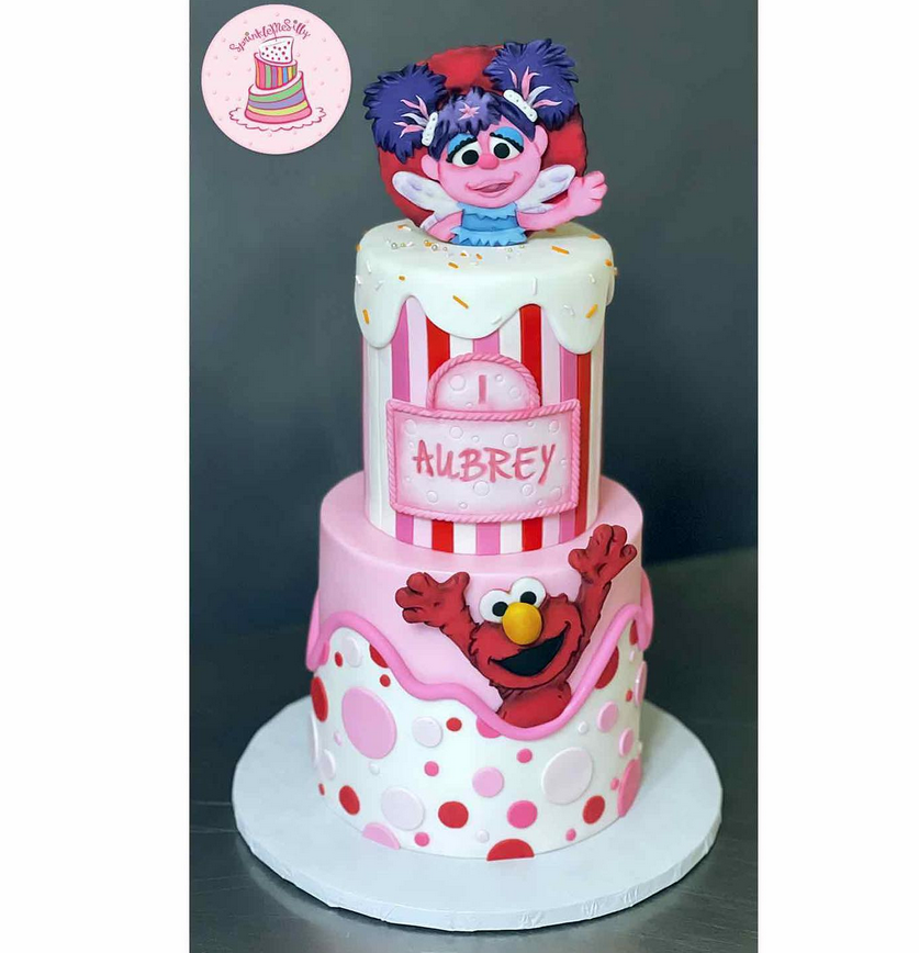 Sesame Street Cake - Sprinkle Me Silly photo