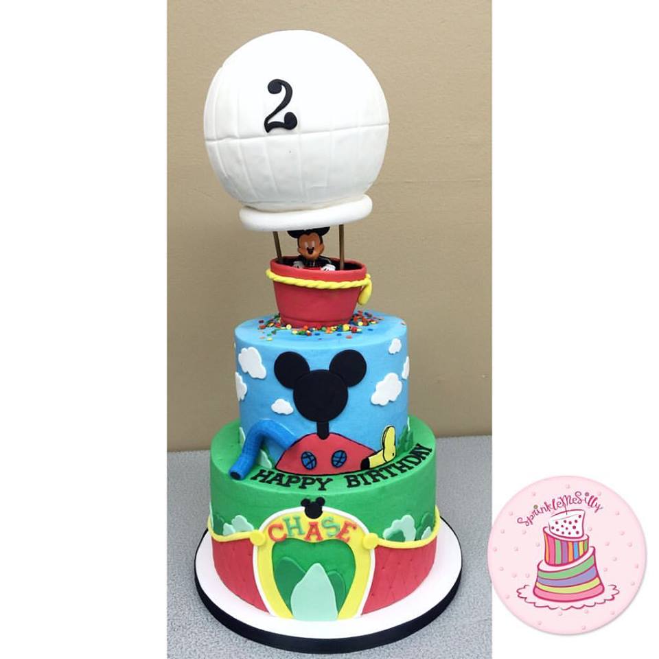 Party Cake Design from the Archive - Sprinkle Me Silly original photo