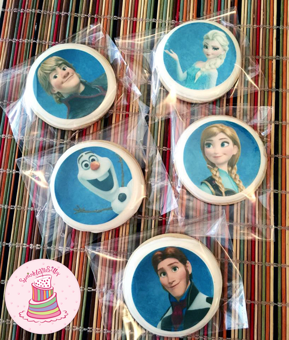 Frozen Sugar Cookies - Sprinkle Me Silly photo
