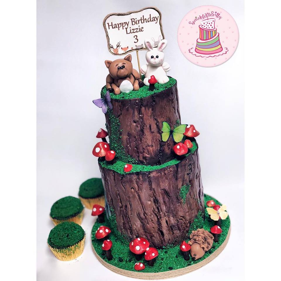 Party Cake Design from the Archive - Sprinkle Me Silly original photo