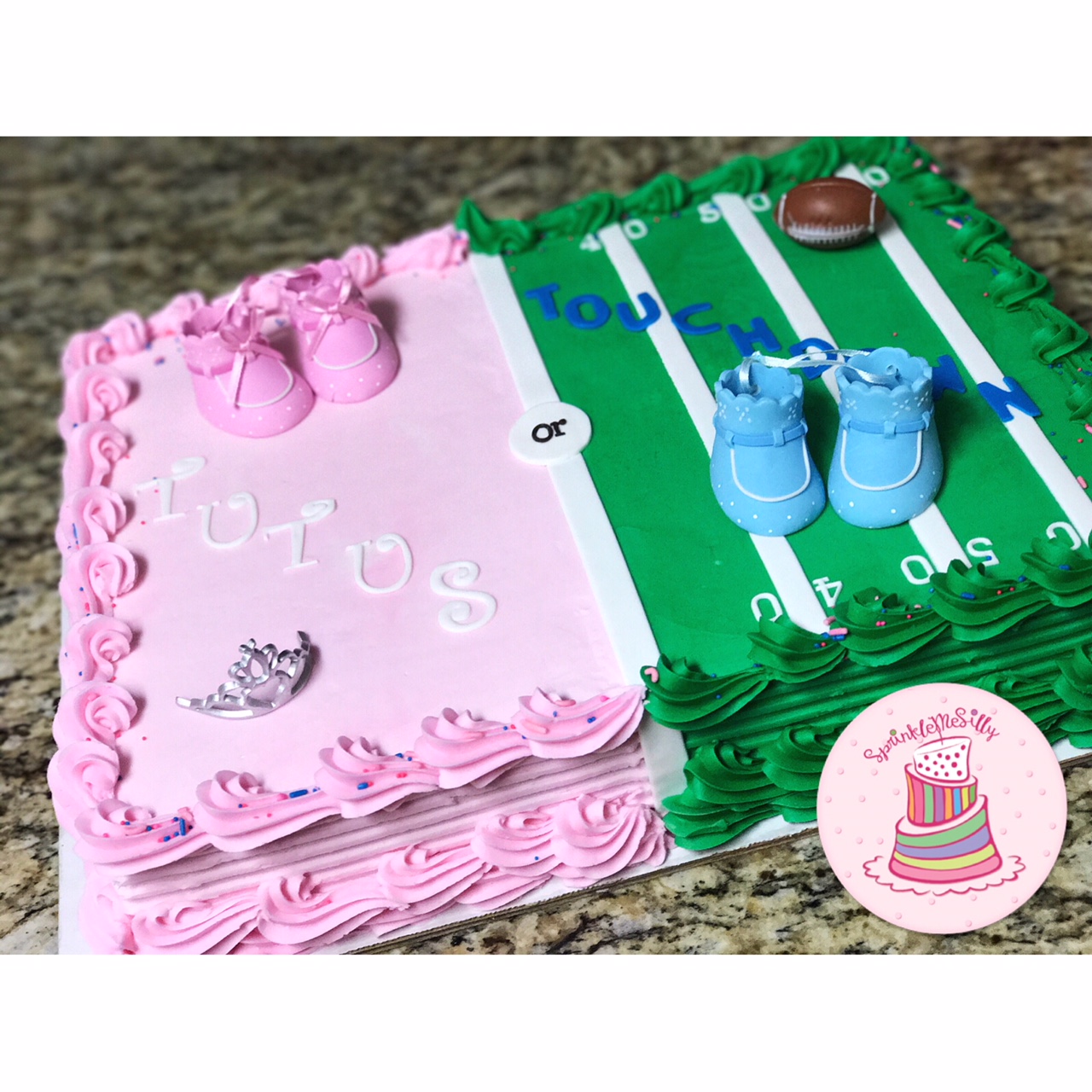 Party Cake Design from the Archive - Sprinkle Me Silly original photo
