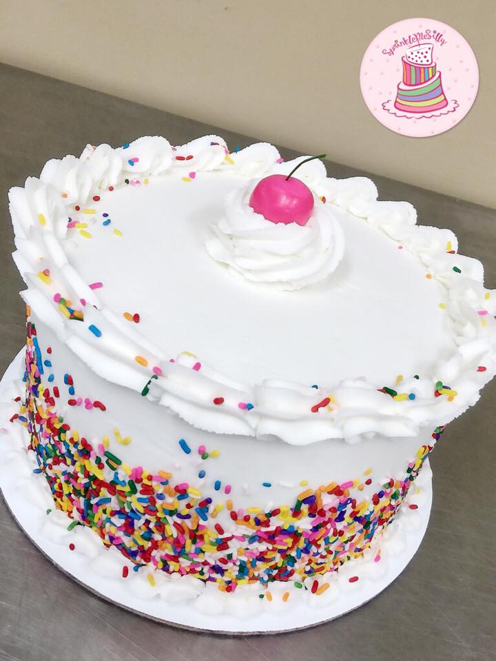 Party Cake Design from the Archive - Sprinkle Me Silly original photo