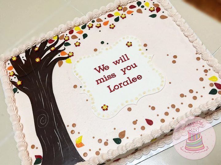 Festive Fall Half Sheet Cake - Sprinkle Me Silly photo