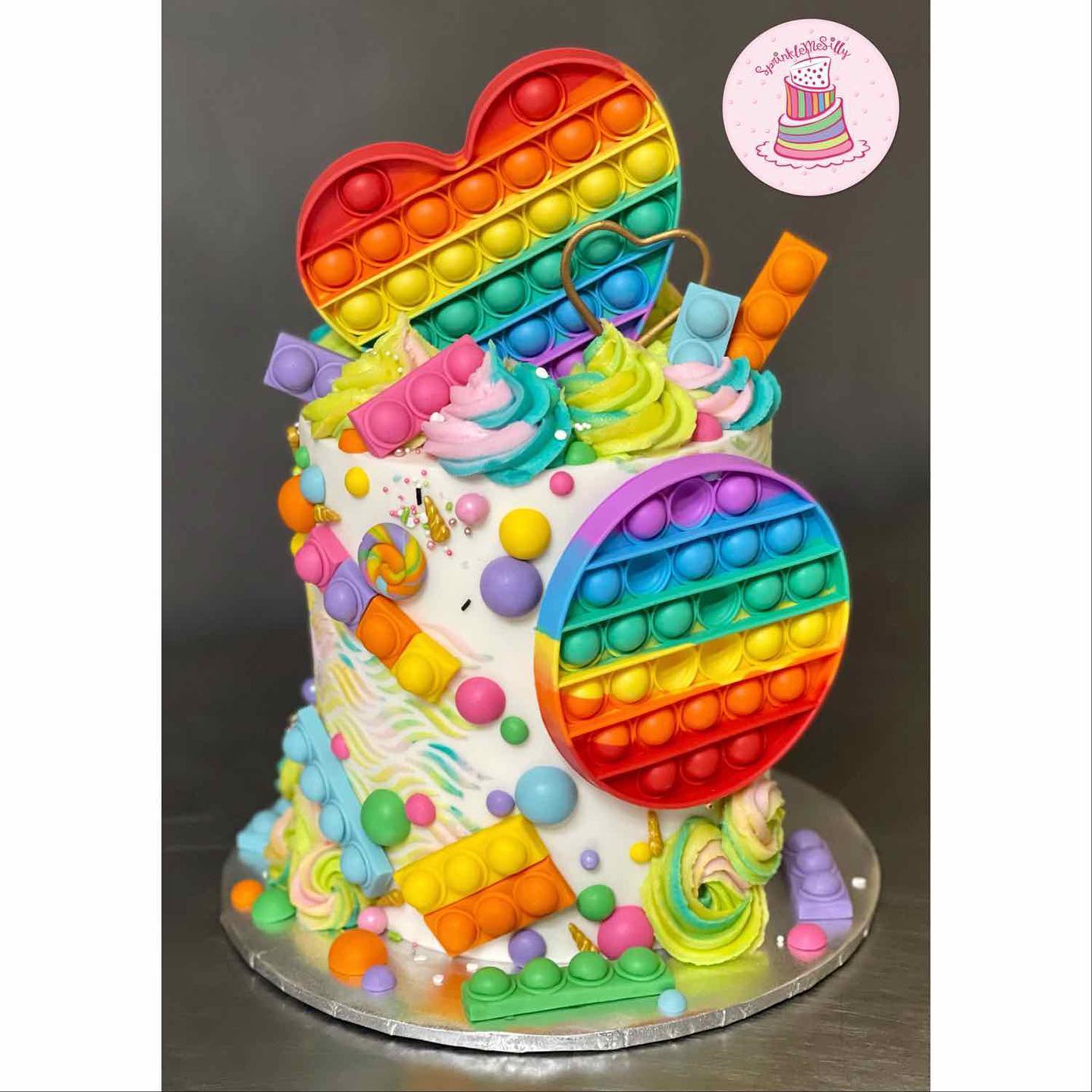 Pop Its Cake - Sprinkle Me Silly photo