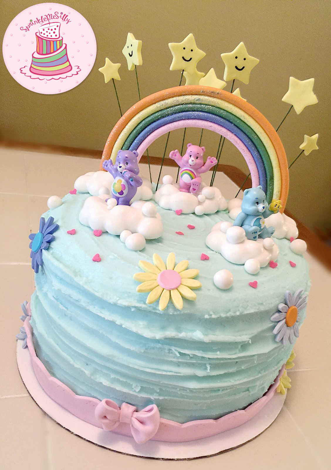 Care Bear Cake - Sprinkle Me Silly photo