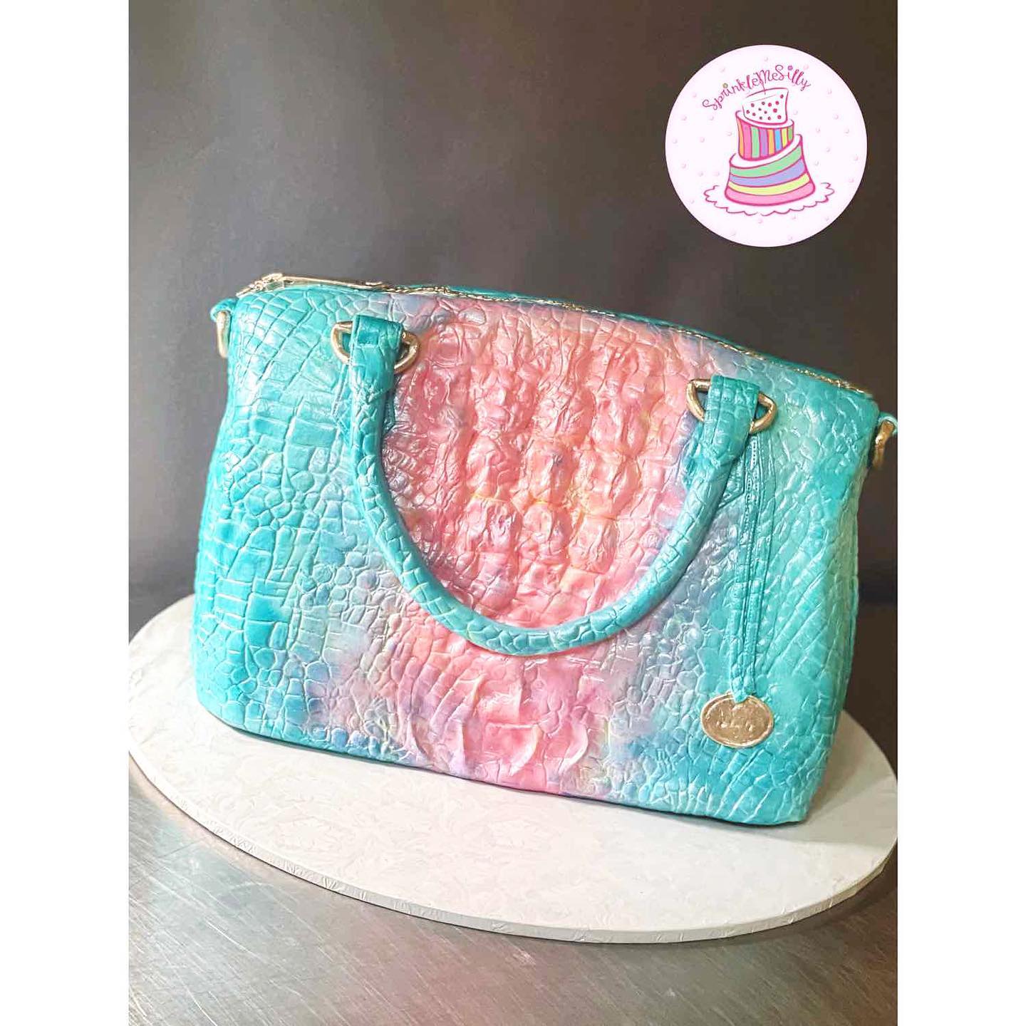 Cotton Candy Brahmin Purse - Sprinkle Me Silly photo