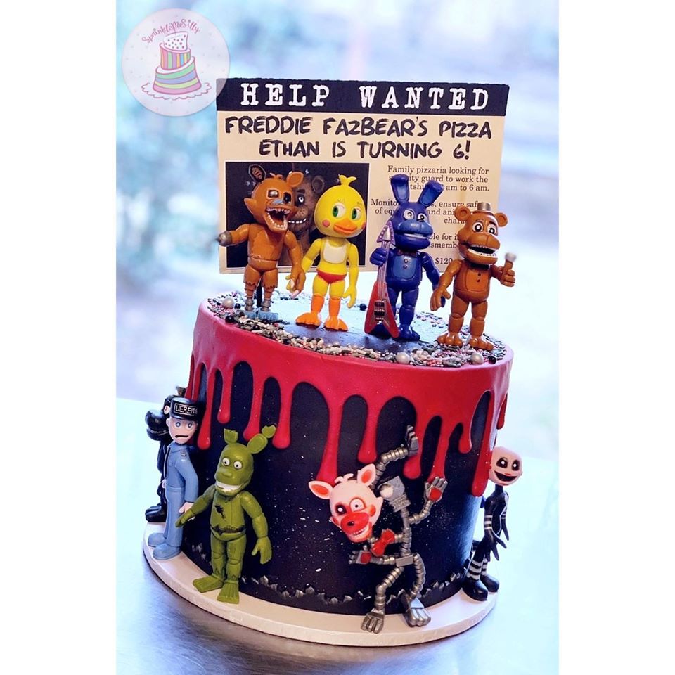 Party Cake Design from the Archive - Sprinkle Me Silly original photo