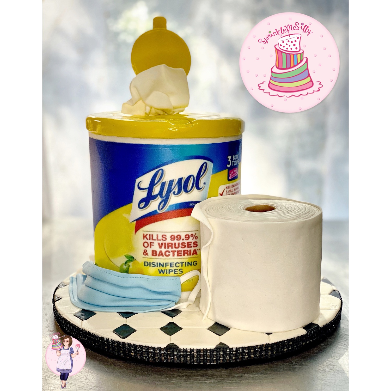 Quarantine Cake - Sprinkle Me Silly photo