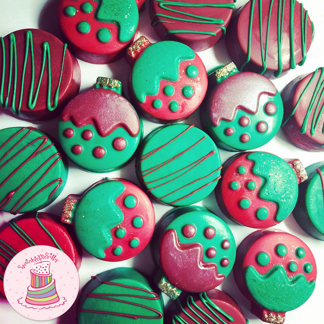 Christmas Oreo Cookies 2 - Sprinkle Me Silly photo