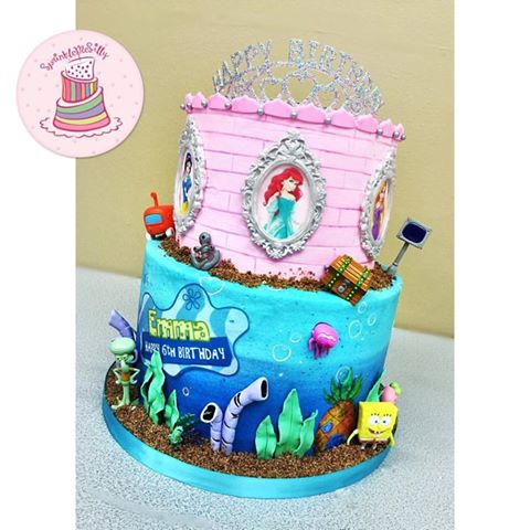 Party Cake Design from the Archive - Sprinkle Me Silly original photo