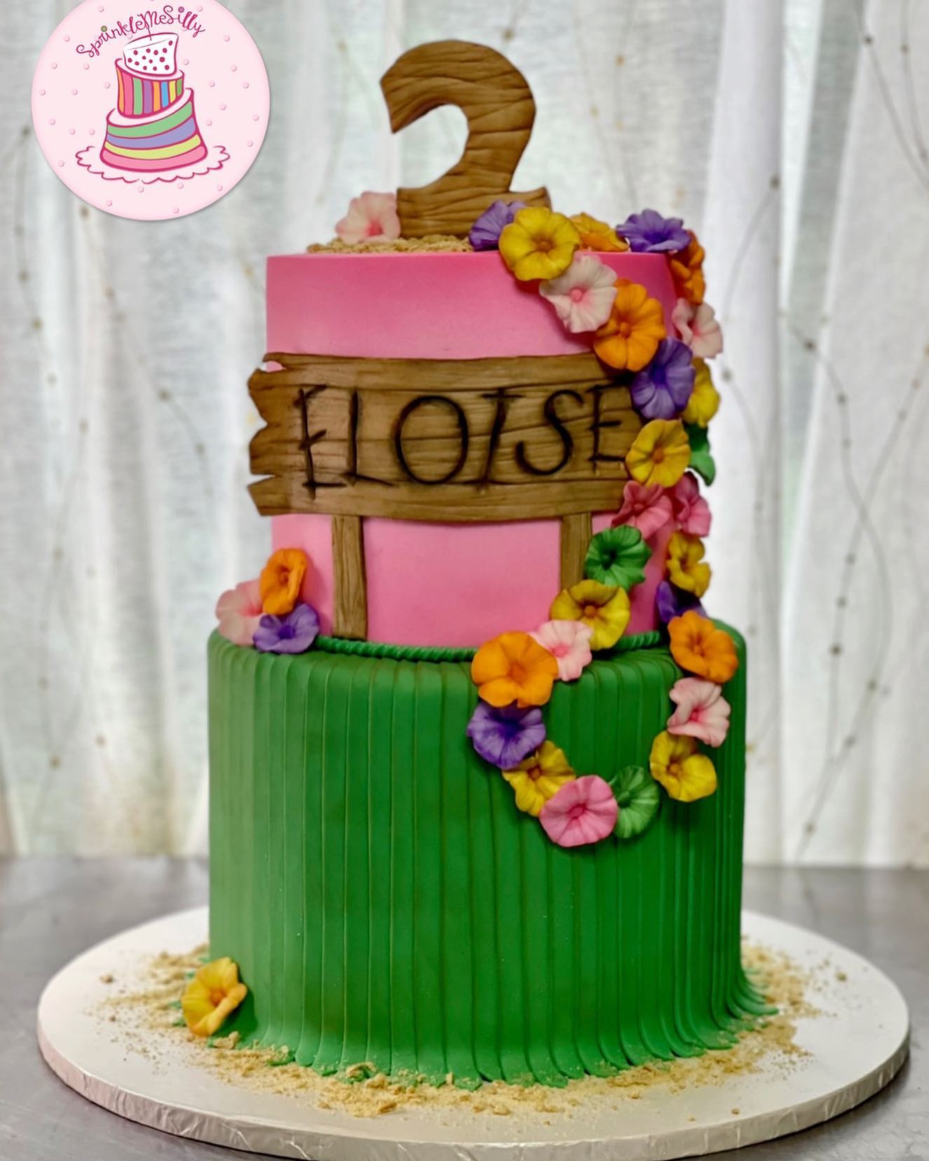 Luau Cake - Sprinkle Me Silly photo
