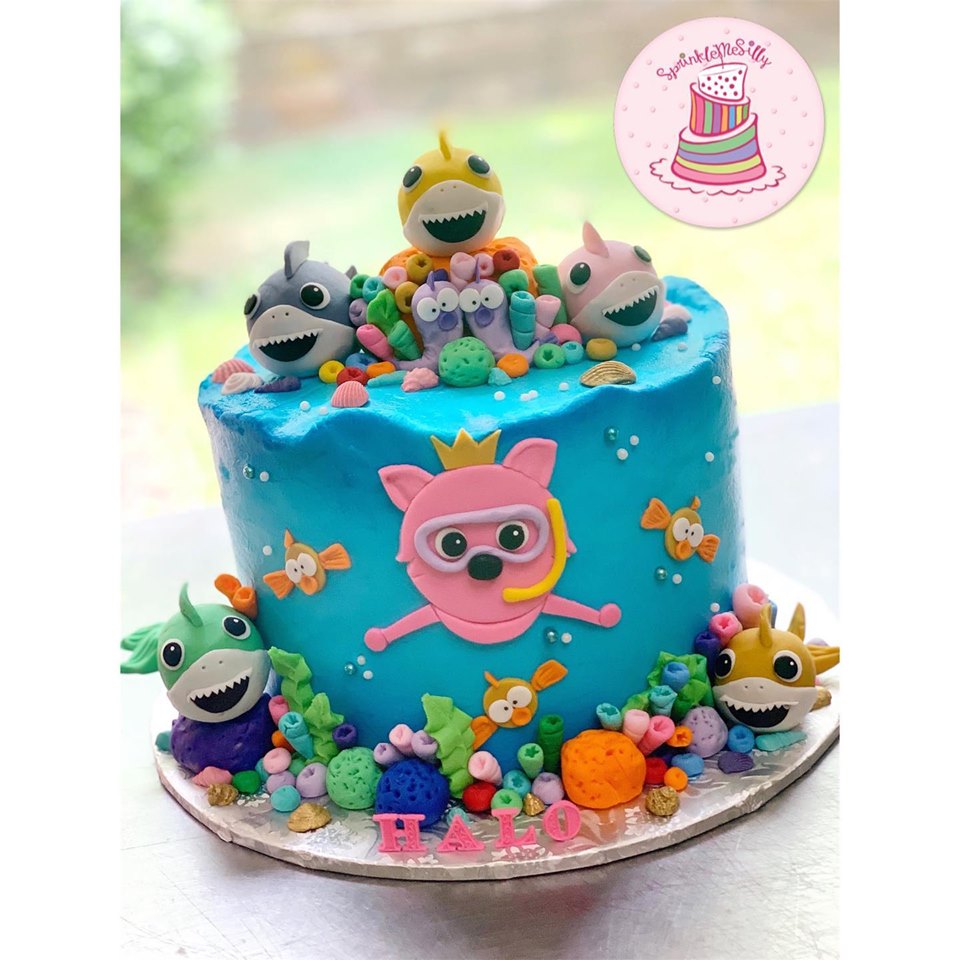 Party Cake Design from the Archive - Sprinkle Me Silly original photo