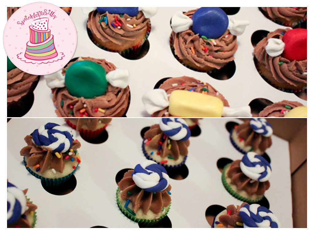 Sweet Candy Cupcakes - Sprinkle Me Silly photo
