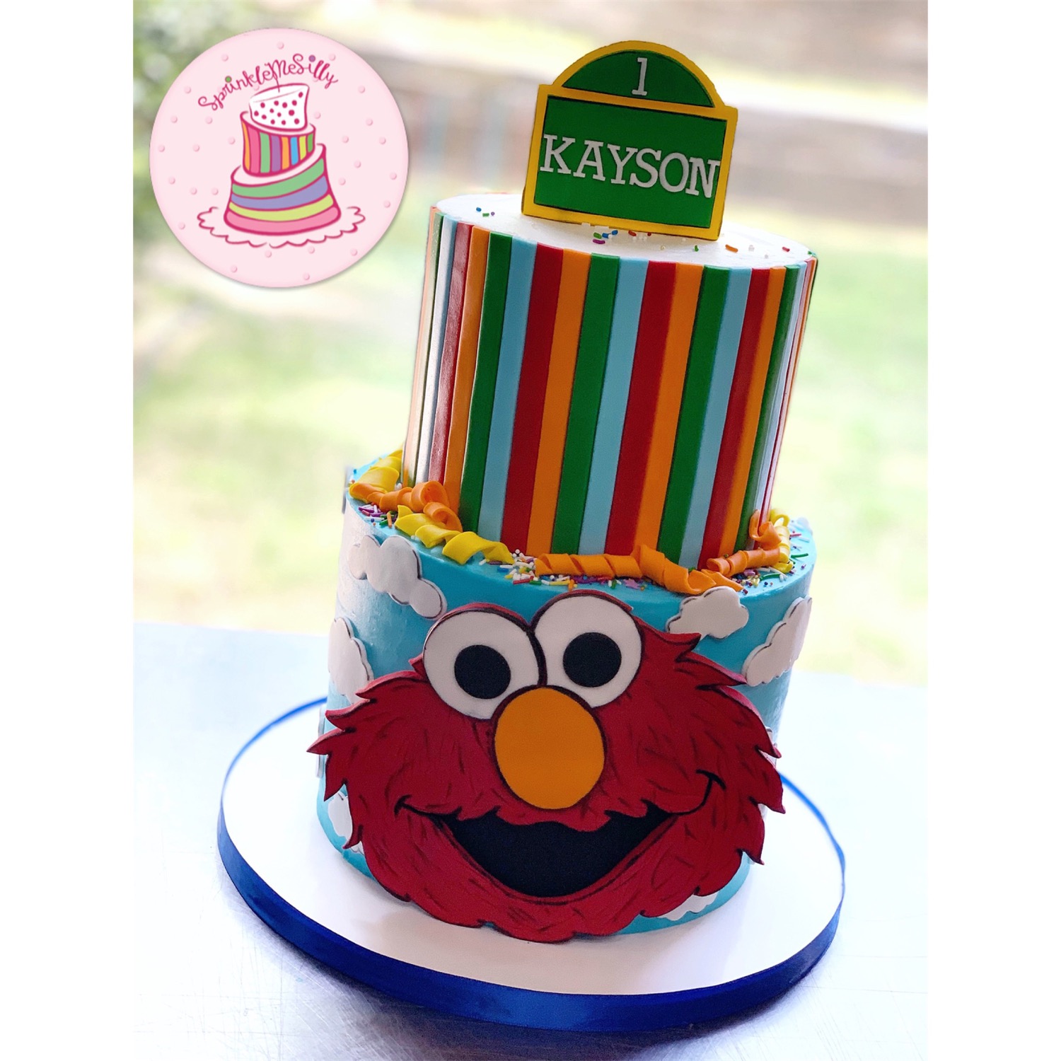 Party Cake Design from the Archive - Sprinkle Me Silly original photo