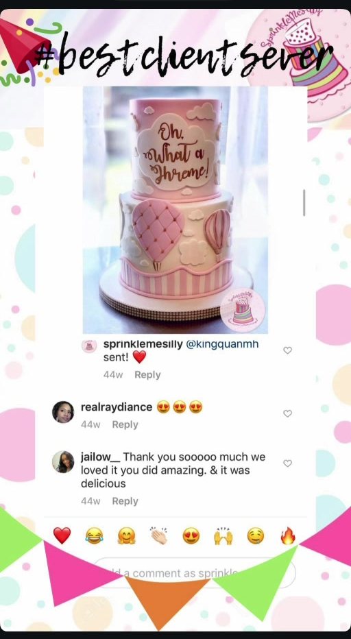Original customer review screenshot 14 from Sprinkle Me Silly's Say What story highlight