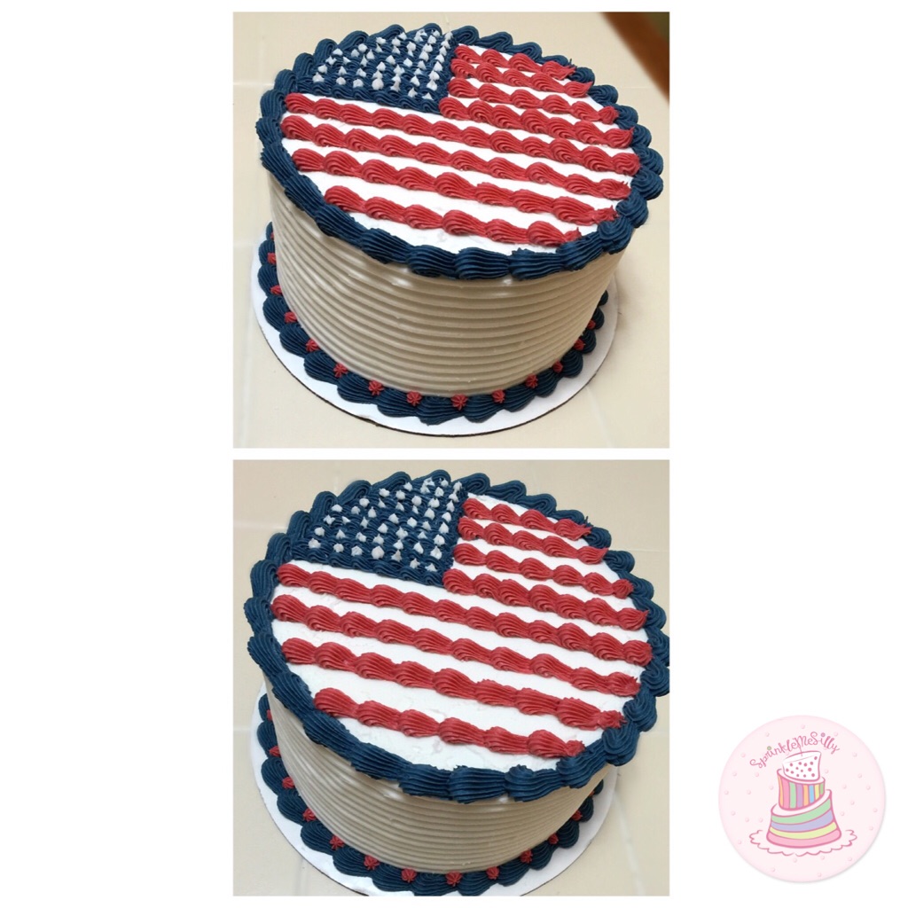 4th of July Cake - Sprinkle Me Silly photo