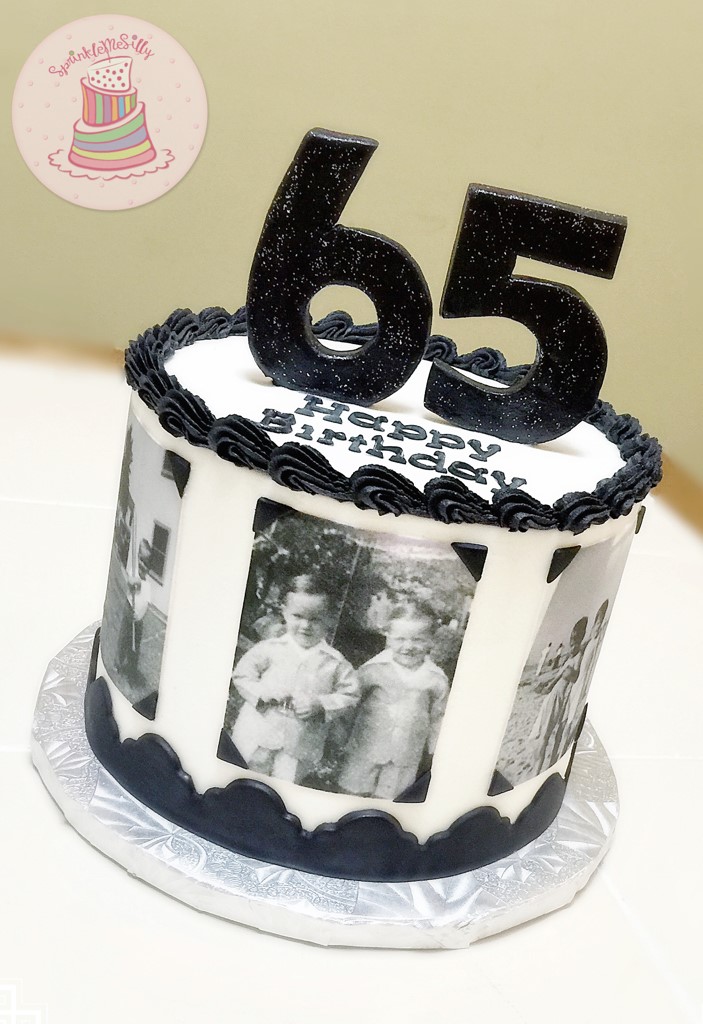 Vintage Birthday Cake - Sprinkle Me Silly photo