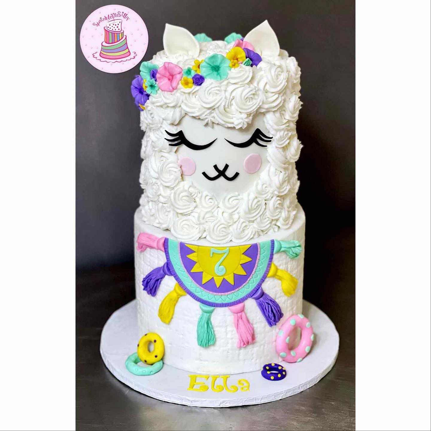 Llama Cake - Sprinkle Me Silly photo