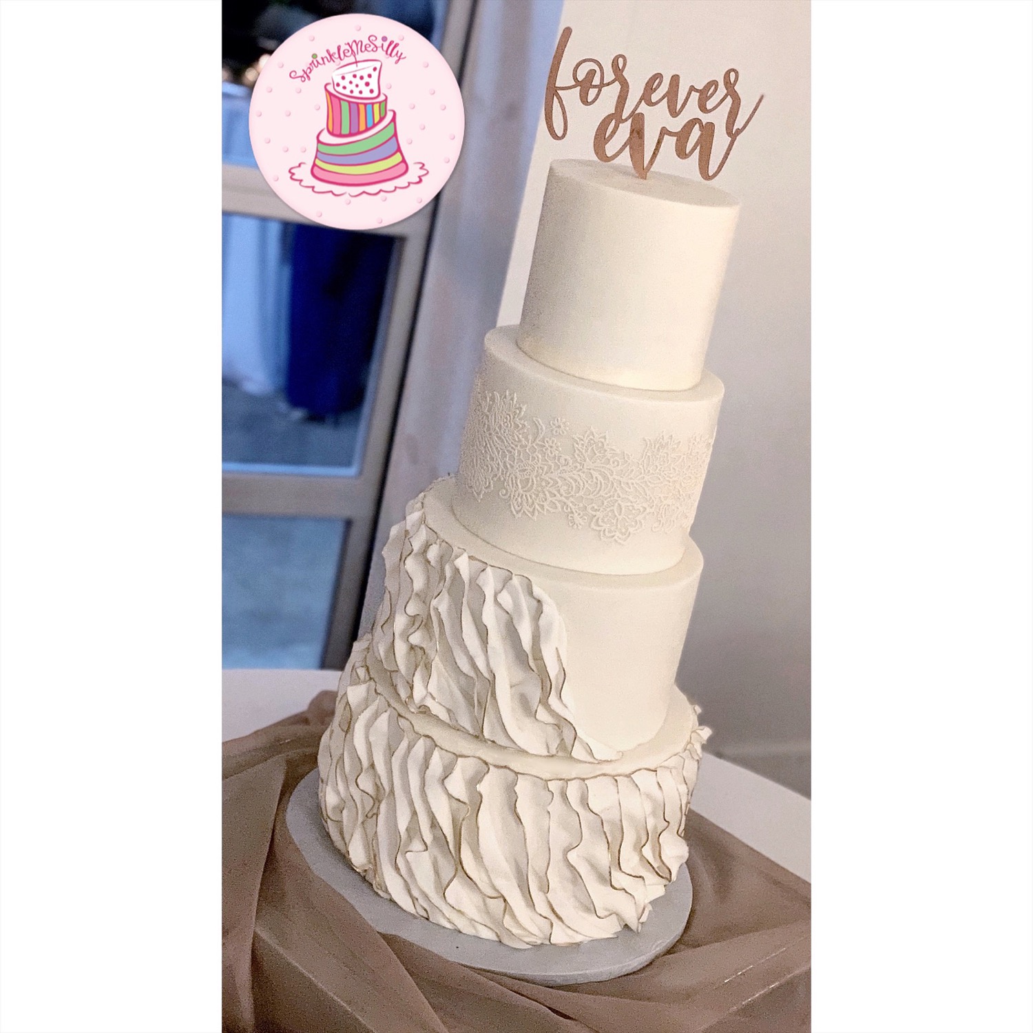 Wedding Cake Design from the Archive - Sprinkle Me Silly original photo