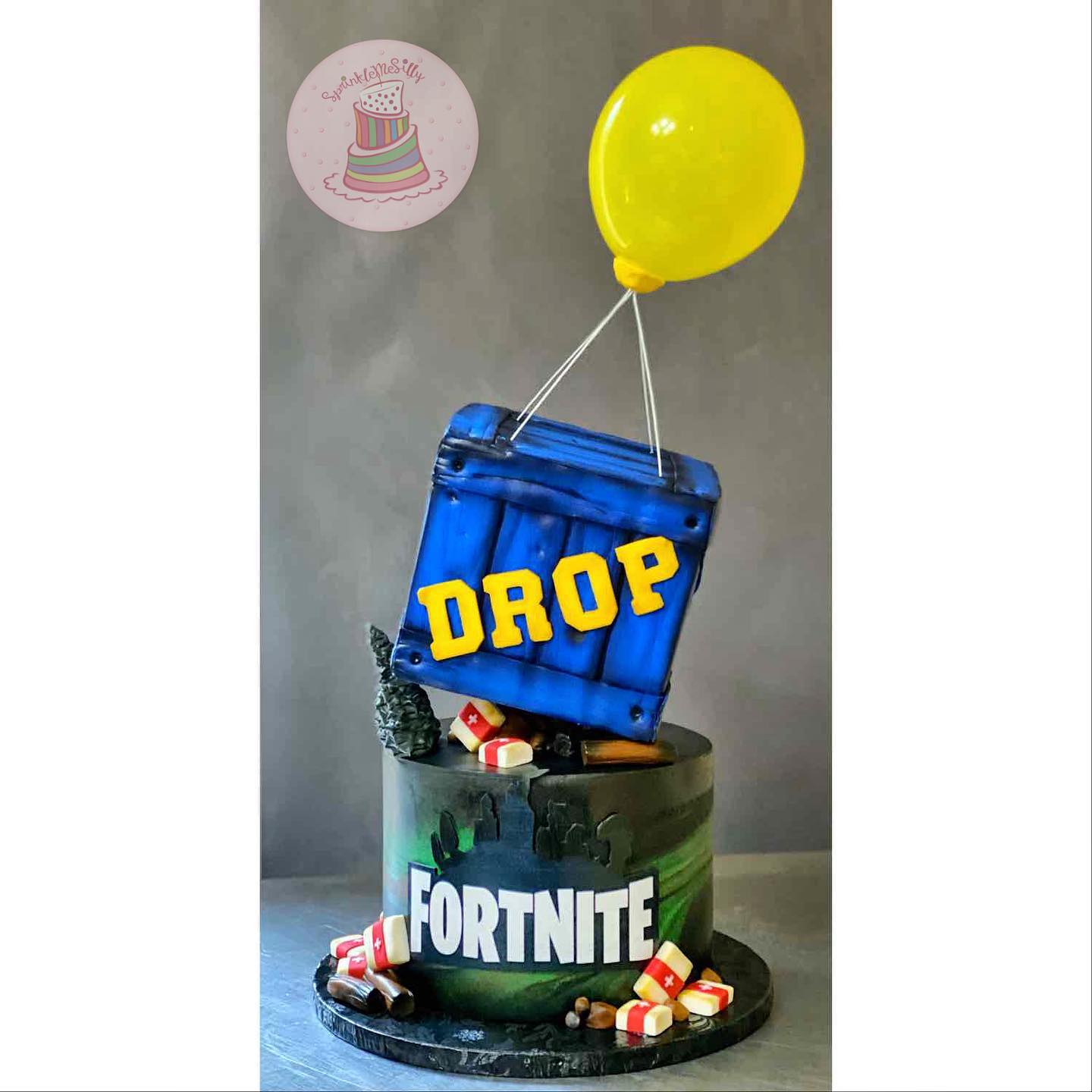 Fortnite Birthday Cake - Sprinkle Me Silly photo