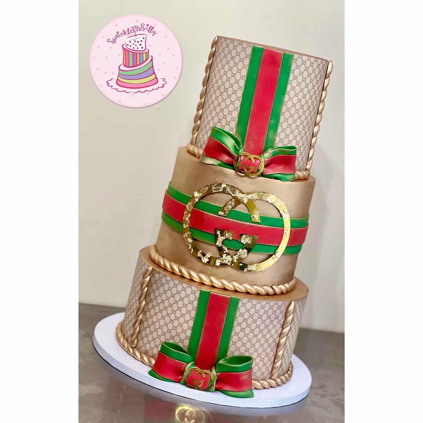 Gucci Inspired Cake - Sprinkle Me Silly photo