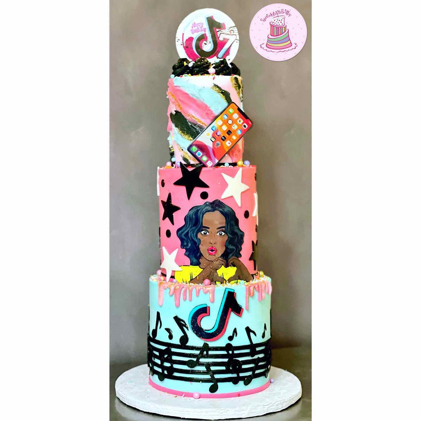 TikTok Cake - Sprinkle Me Silly photo